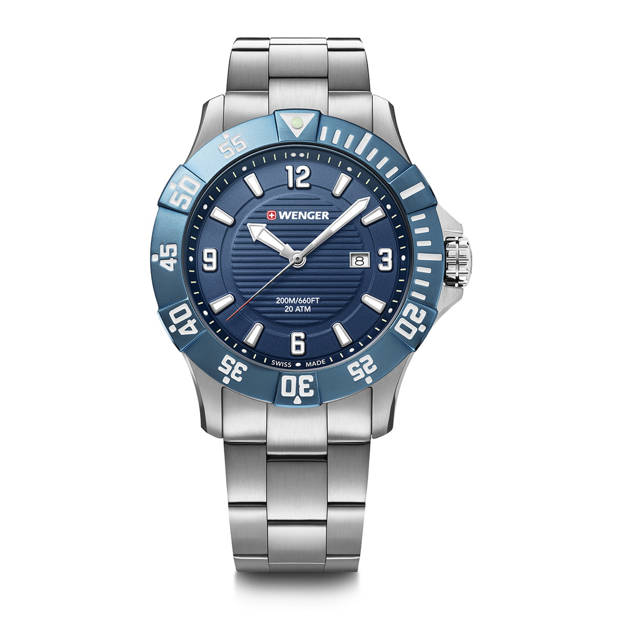 WENGER ウェンガー &starf;&starf;&starf;SF SS bracelet BL #01.0641.133