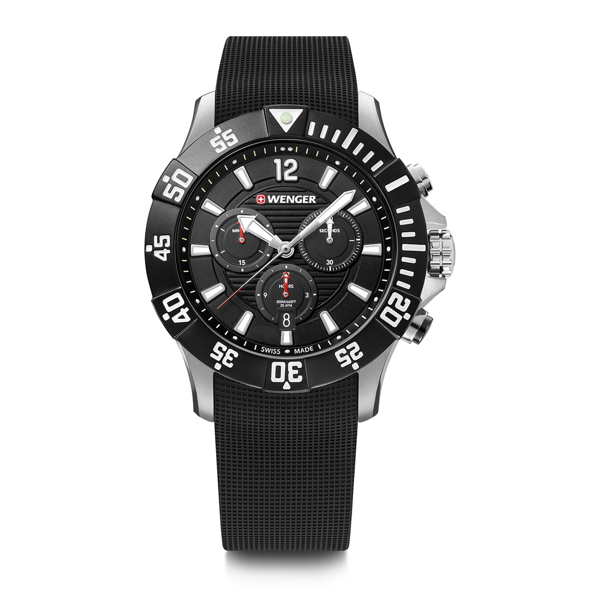 WENGER ウェンガー &starf;&starf;&starf;SC Black silicone #01.0643.118