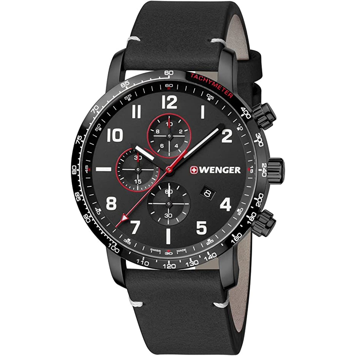 WENGER/ウェンガー ATC Black leather #01.1543.106