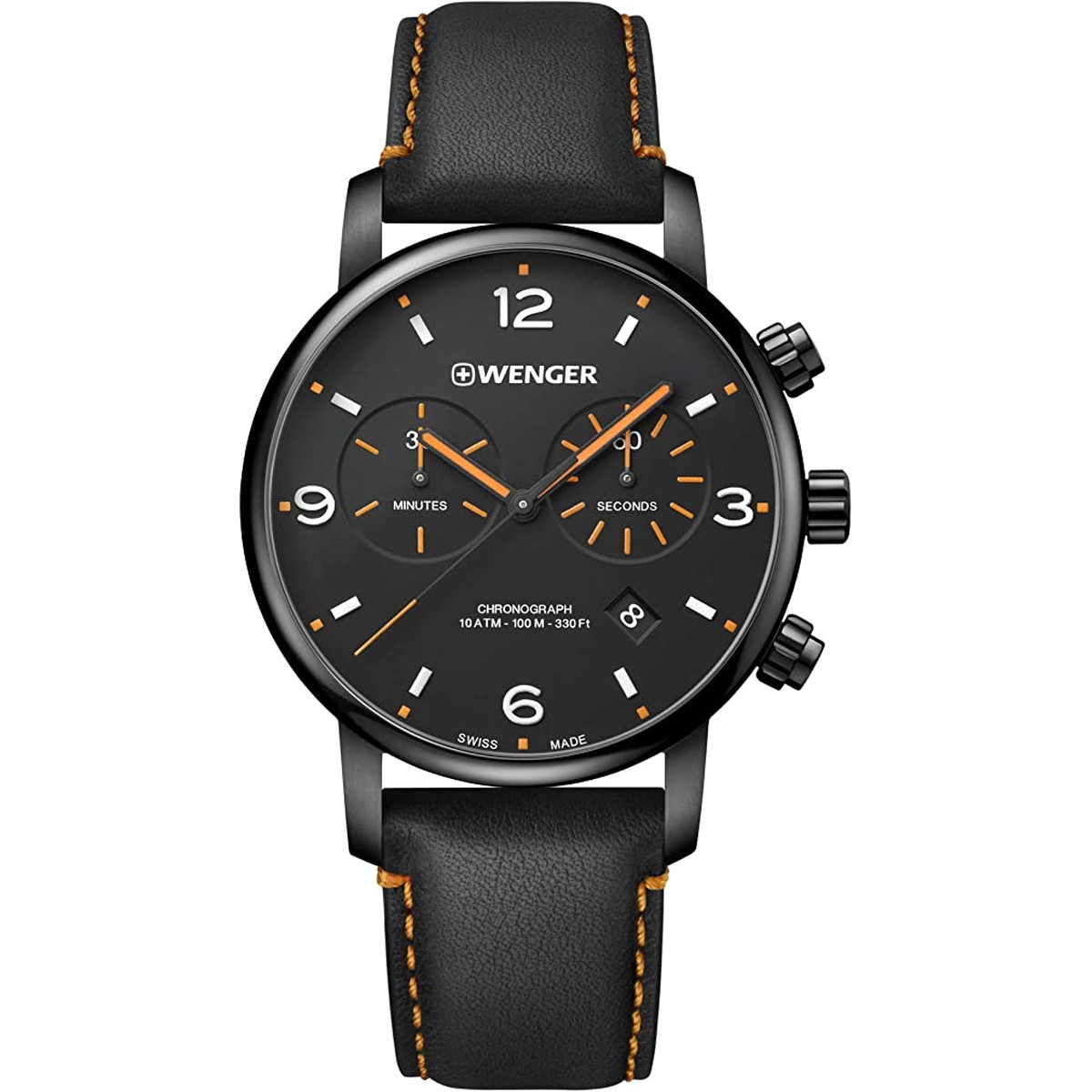 WENGER/ウェンガー &starf;&starf;&starf;UMC Black leather #01.1743.114
