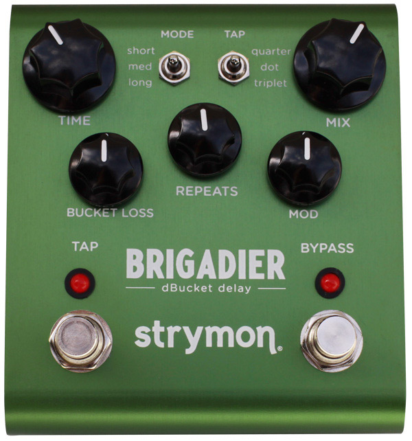 エフェクター strymon BRIGADIER （ブリガディール／dBucket DELAY