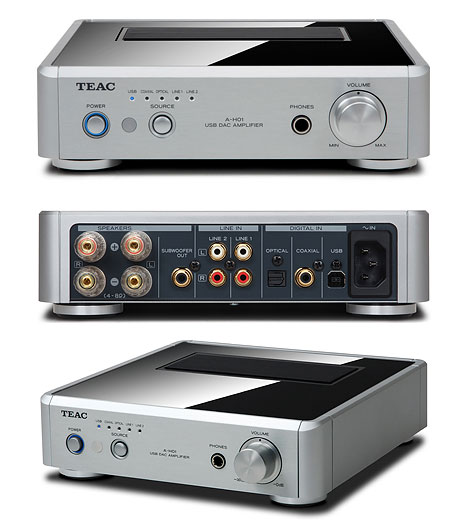 TEAC きずか A-H01 D/Aコンバーター内蔵ステレオアンプ