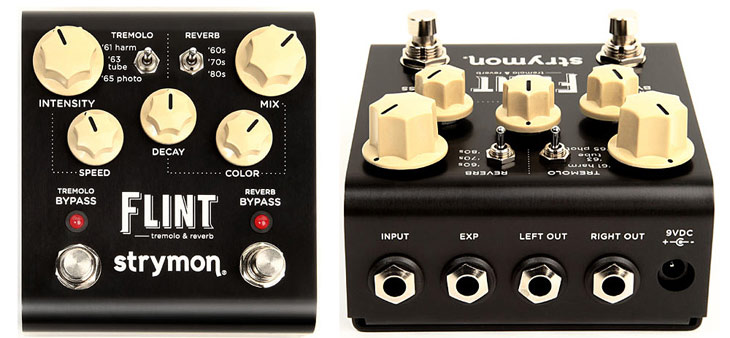 納期3月下旬以降】strymon FLINT（フリント）+TAP FAVORITE