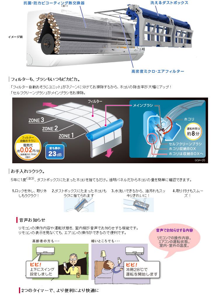 富士通ゼネラル Rシリーズ AS-R28C-W - ムラウチドットコム