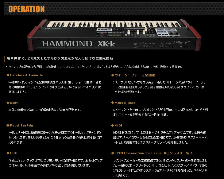 HAMMOND ハモンド HAMMOND XK-1c・SK1用 ソフトケース SC-61K-