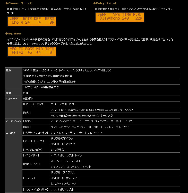 HAMMOND/ハモンド SC-61K 【XK-1c用ソフトケース】-