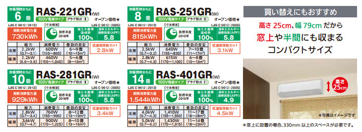 大清快 RAS-281GR(W)ムーンホワイト 【 ムラウチドットコム 】