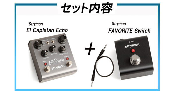 favostrymon el capistan テープエコー favoriteスイッチ - エフェクター