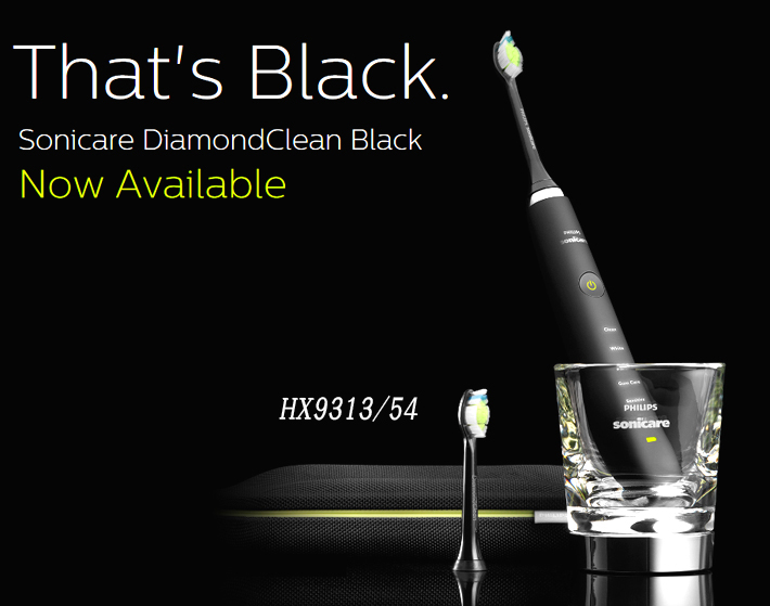 PHILIPS - 【新品】PHILIPS Sonicare ダイヤモンドクリーン ブラック フィリップス、「ソニッケアー ダイヤモンドクリーン 9000」新色