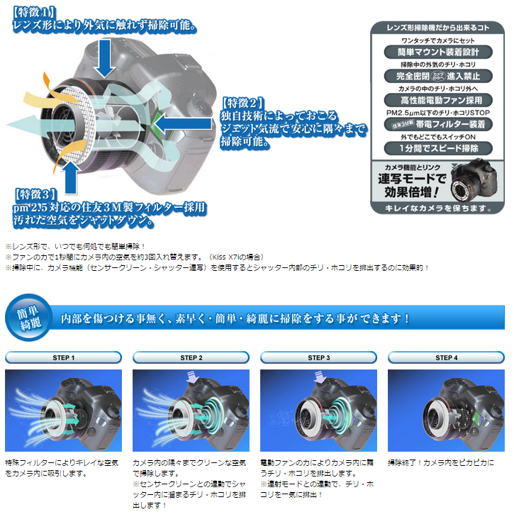 fujin EF-L001 ジェットダスター「風塵 / FUJIN」 【 ムラウチドット