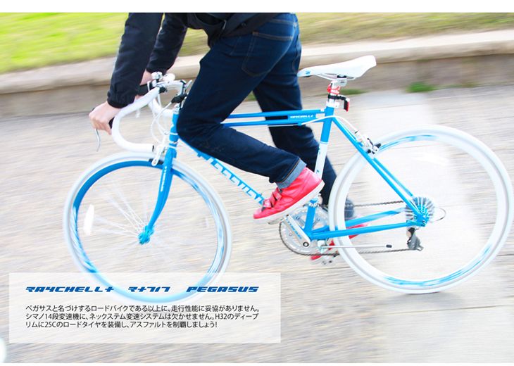 Raychell+/レイチェルプラス R+717 PEGASUS ロードバイク 【520mm 