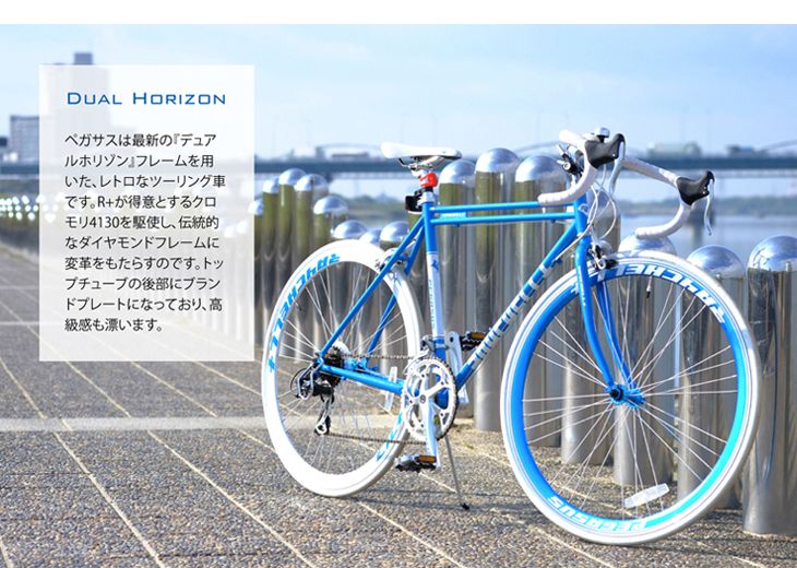Raychell+/レイチェルプラス R+717 PEGASUS ロードバイク 【520mm 