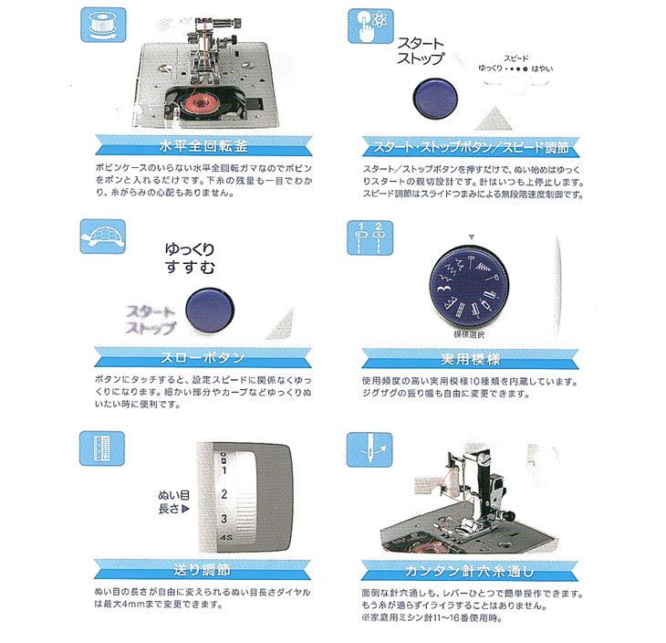 SINGER/シンガー SI-16A コンパクト電子ミシン - ムラウチドットコム
