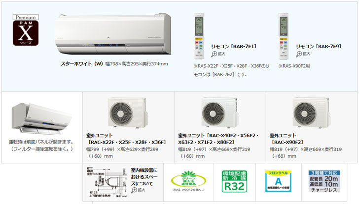 RAR-7E1 日立 HITACHI エアコンリモコン - 空調