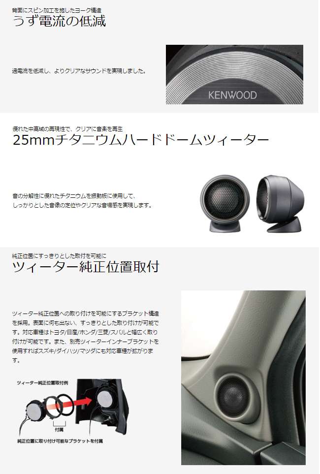 ケンウッド KFC-XS1703 スピーカー セット ケンウッド KFC-XS1703 スピーカー セット - メルカリ