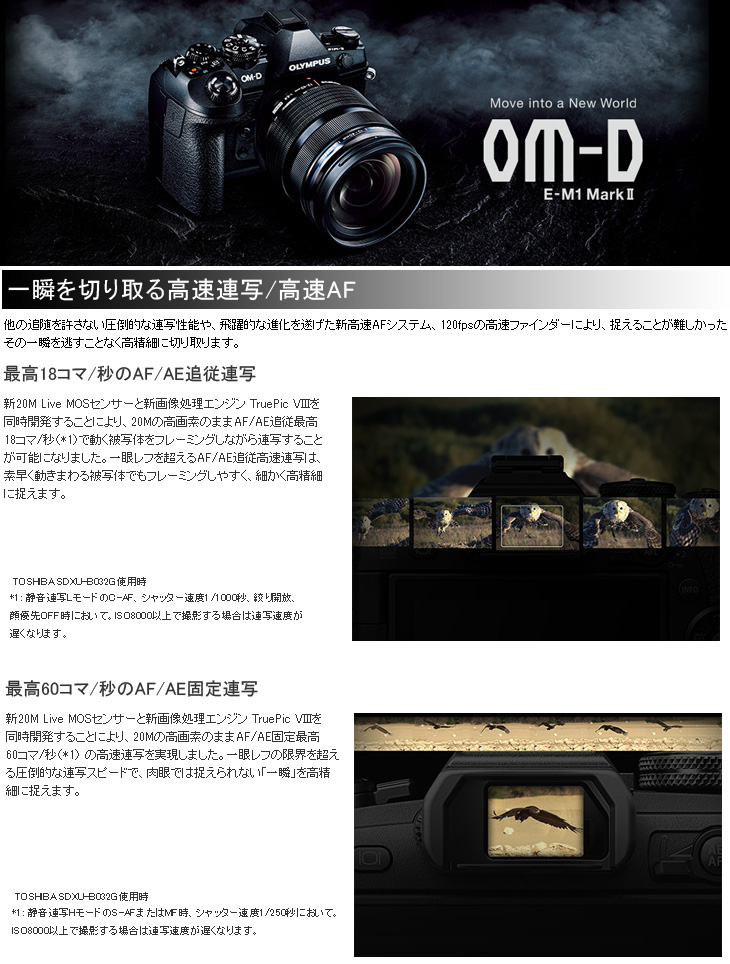 OM-D E-M1 MarkII ボディー＋PT-EP14 防水プロテクターセット