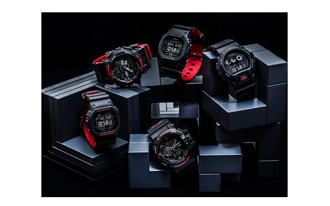 GW-5000HR-1JF 【G-SHOCK/Gショック】【Black & Red Series