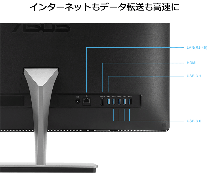 ASUS/エイスース ASUS Vivo AiO V230IC 23型IPS液晶一体型