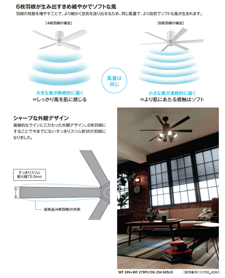 格安販売の ODELICオーデリック DCモーターファン WF237 - 冷暖房/空調