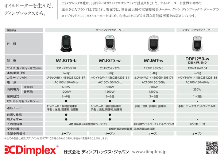 M1JGTS-w セラミックファンヒーター ホワイト 【 ムラウチドットコム 】