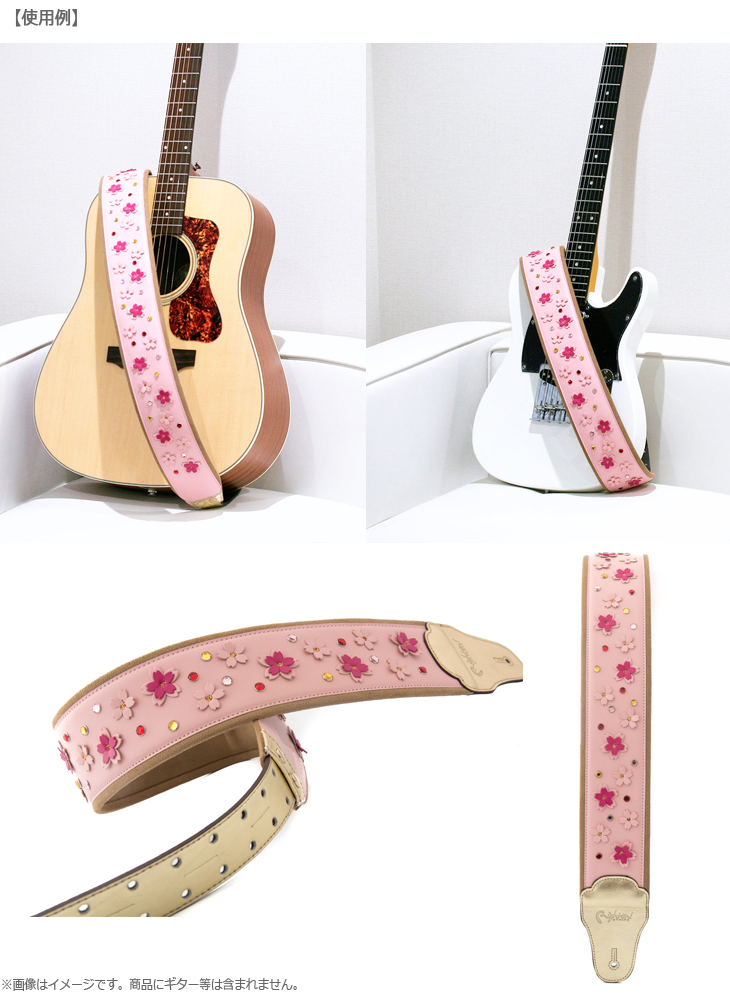 品揃え豊富で RightOn!STRAPS for RightON! Women SAKURA ギター