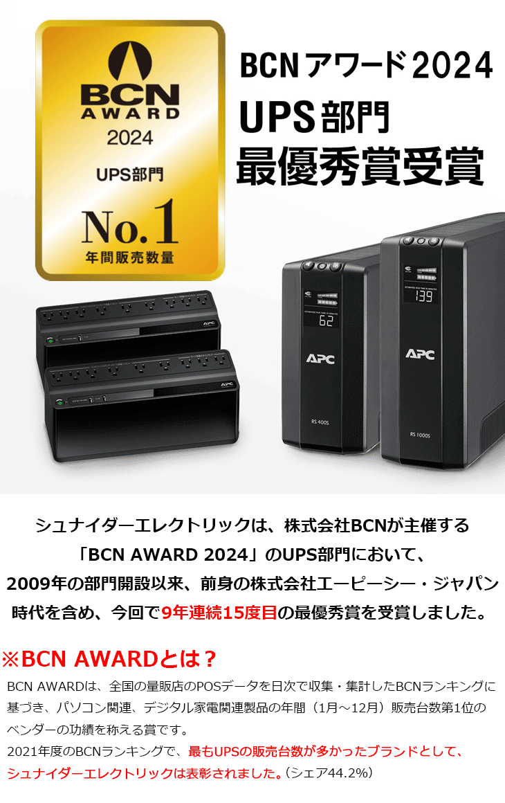 無停電装置　UPS RS1200