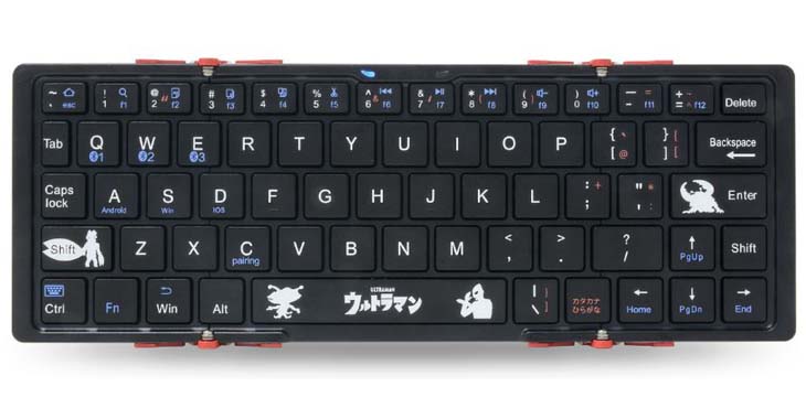 折りたたみ式　キーボード　ウルトラセブン　3E-BKY8 Bluetooth接続 3E スリーイー Bluetooth Keyboard 【NEO】 ウルトラセブン 3E
