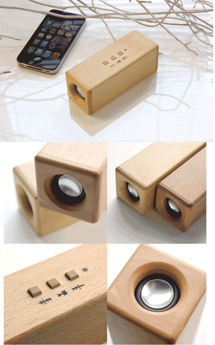 ヨシモク SOUNDFLY（サウンドフライ） Bluetooth 木製 ワイヤレス