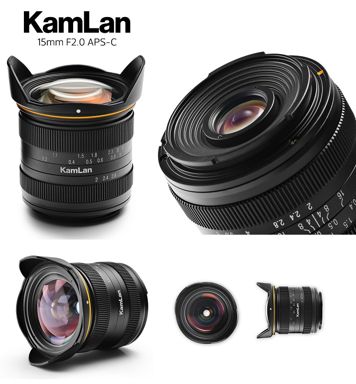 KAM0022 KAMLAN 15mm F2 (Sony-E) 広角単焦点レンズ ソニーEマウント