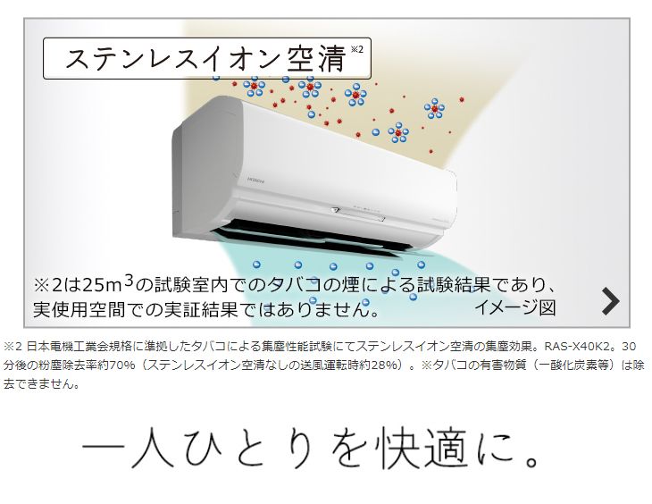 HITACHI/日立 RAS-X56K2S(W) ルームエアコン 白くまくん[Xシリーズ 