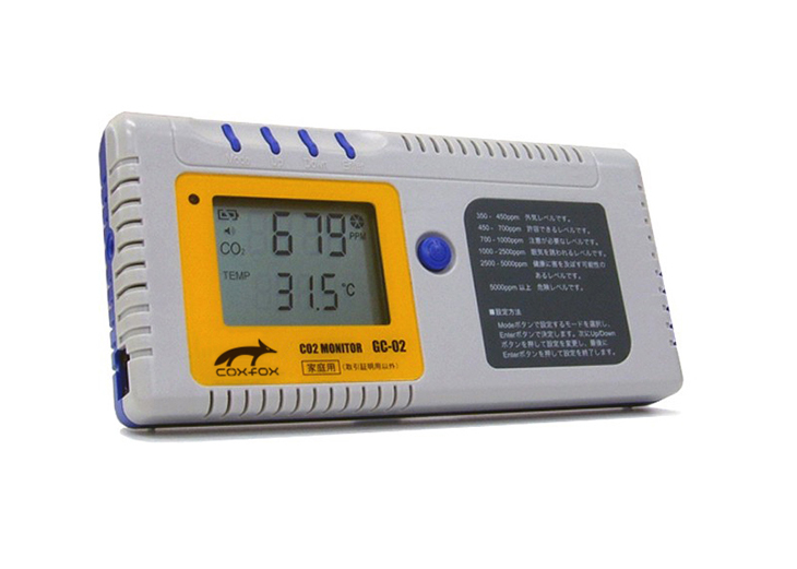 二酸化炭素 濃度計 GC-02 【 ムラウチドットコム 】