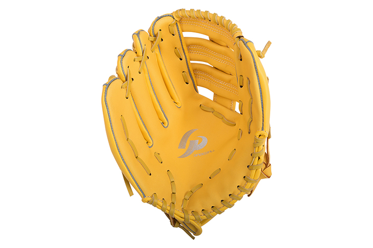 GP/ジーピー 野球グローブ 12.5インチ 左投げ用 軟式 イエロー 43816