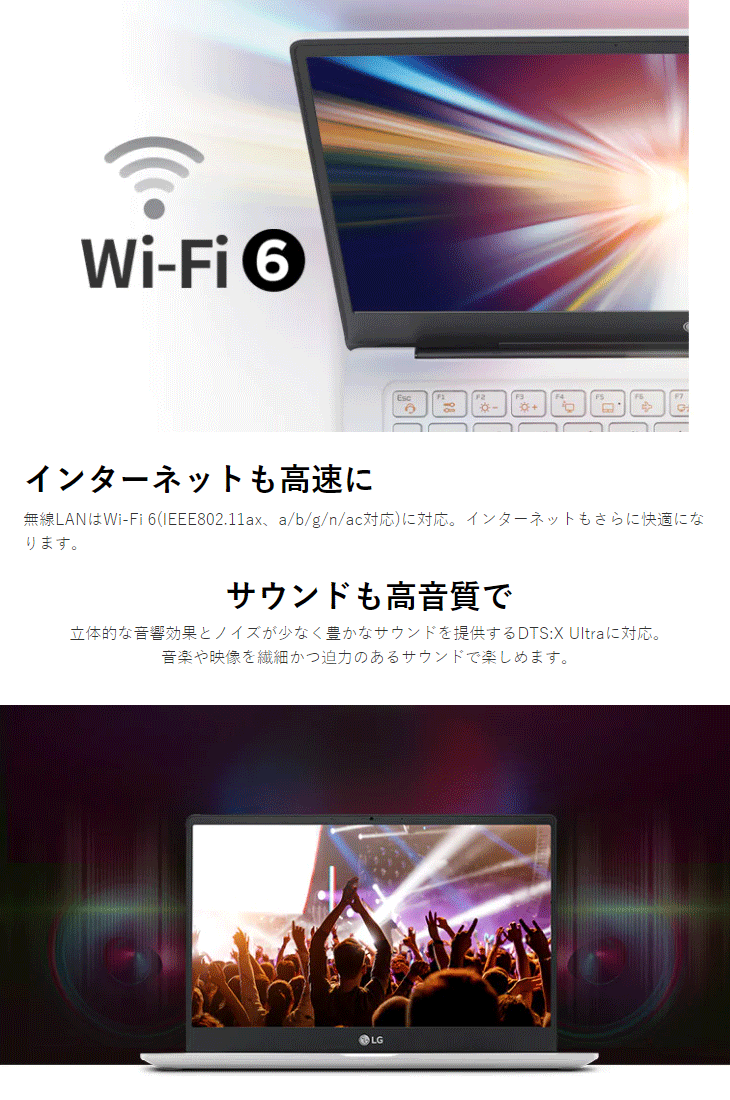 Office付き13.3型ノートPC LG Ultra PC （Ryzen 5 4500U/8GBメモリ 