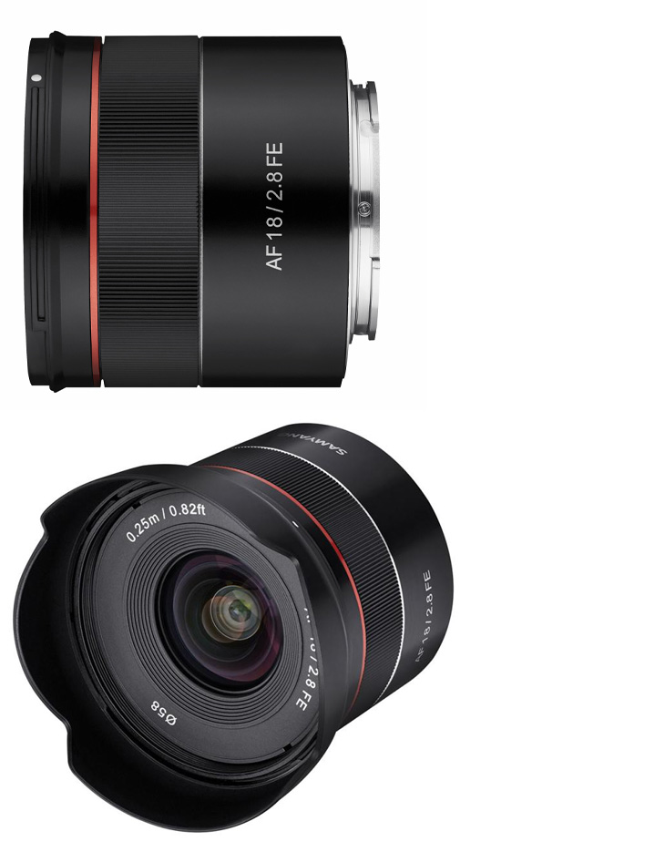 AF 18mm F2.8 FE ソニーEマウント フルサイズ 広角単焦点レンズ