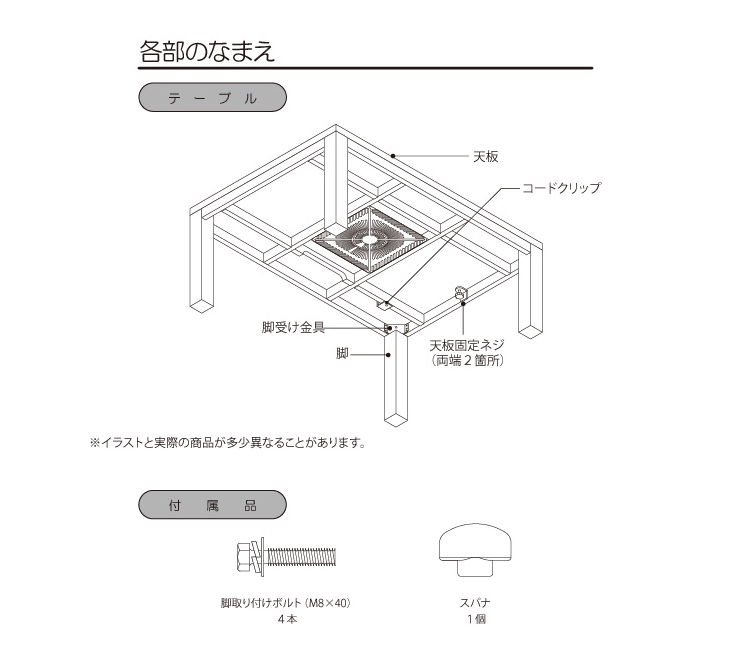 YK-WCT1051USB(MB) ライフスマートこたつ USBポート付き リビング