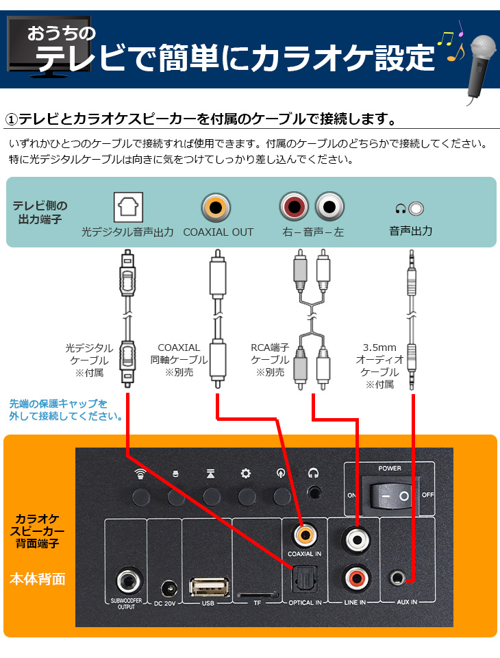 TKMI-008 カラオケスピーカー サウンドプロMAX ワイヤレスマイク2本 