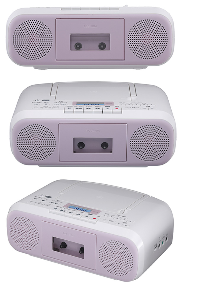 梱包B級品】TY-CDS8-P（ピンク） CDラジオカセットレコーダー