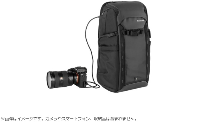 VEO ADAPTOR S46 BK(ブラック) バックパック サイドオープン