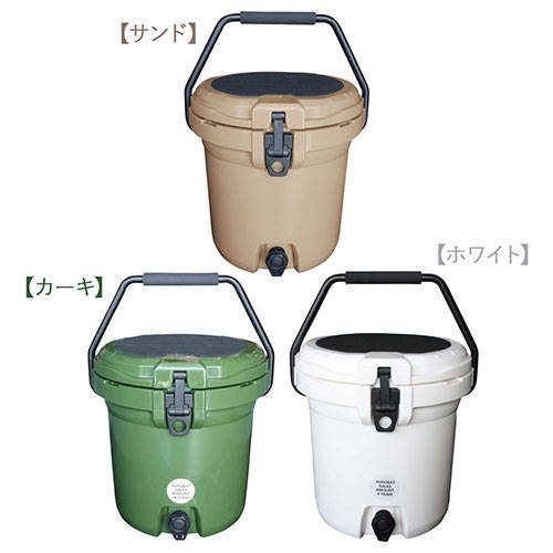 ジェイエスピー HANT アイスバケツ 5gallon-ガロン(18.9L) サンド HAI5