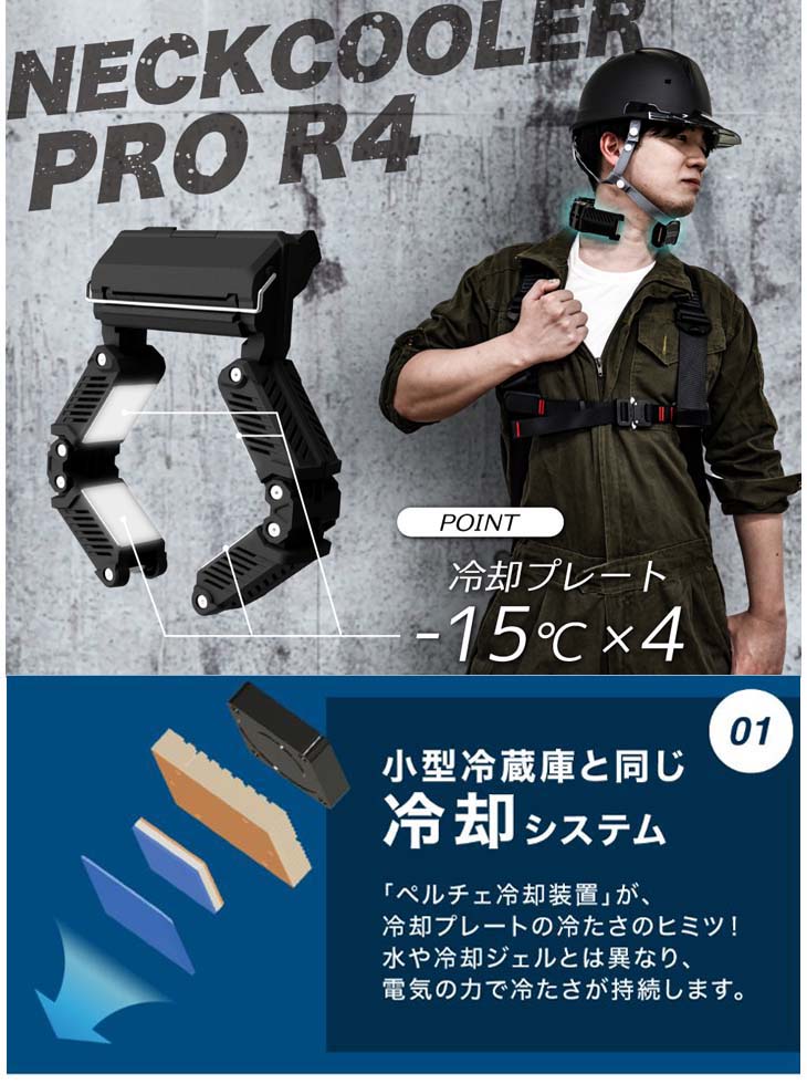 サンコー(Thanko) ネッククーラーPro R4 予備バッテリー防塵カバー付 新品未開封】THANKO NECK COOLER PRO R4 防塵カバー付 - メルカリ
