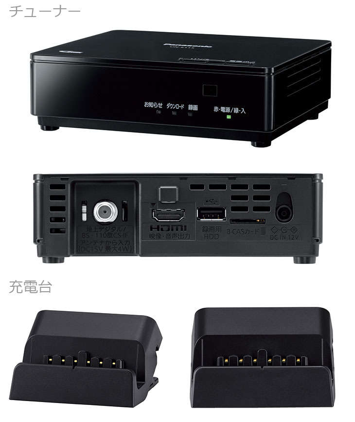 Panasonic パナソニック UN-10L11-K（ブラック） 防水10V型ポータブル
