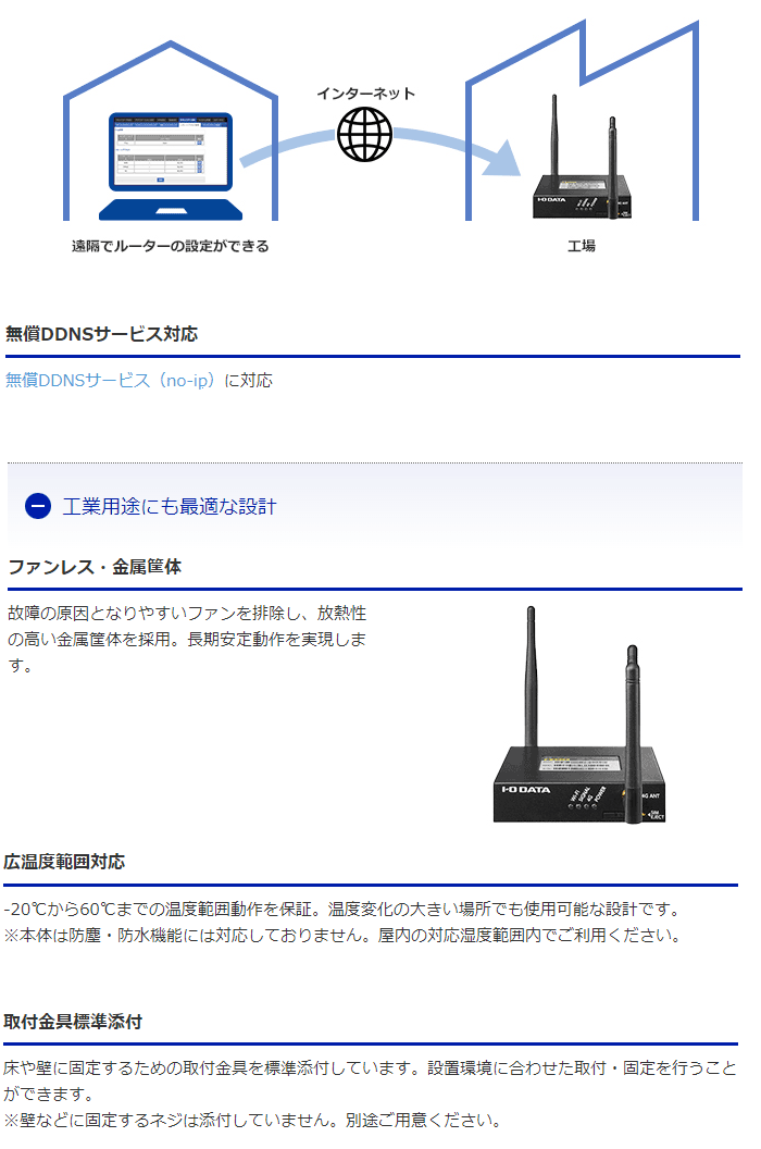 IODATA LTE(M2M)ルーター モバイル 固定回線 ハイブリッド Wi-Fi対応