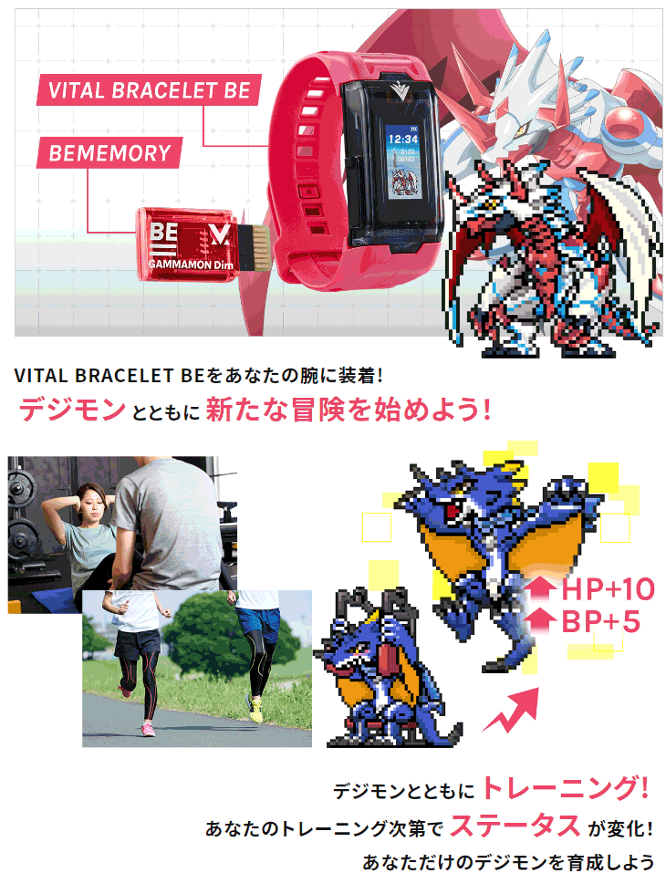 VITAL BRACELET BE デジヴァイス-VV- ※早期購入特典は終了しました 【 ムラウチドットコム 】