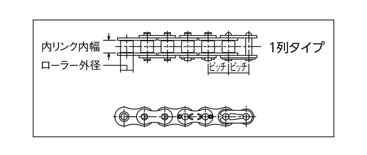 代引不可】KANA 50 SUS チエン 192L(3m) KANA50-SUST 【 ムラウチ