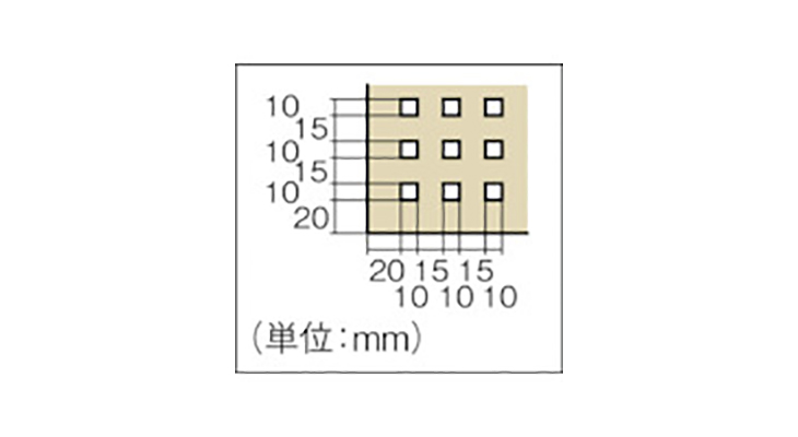 代引不可】ライトパンチングパネル パネリーナ テーブル型 引出付き