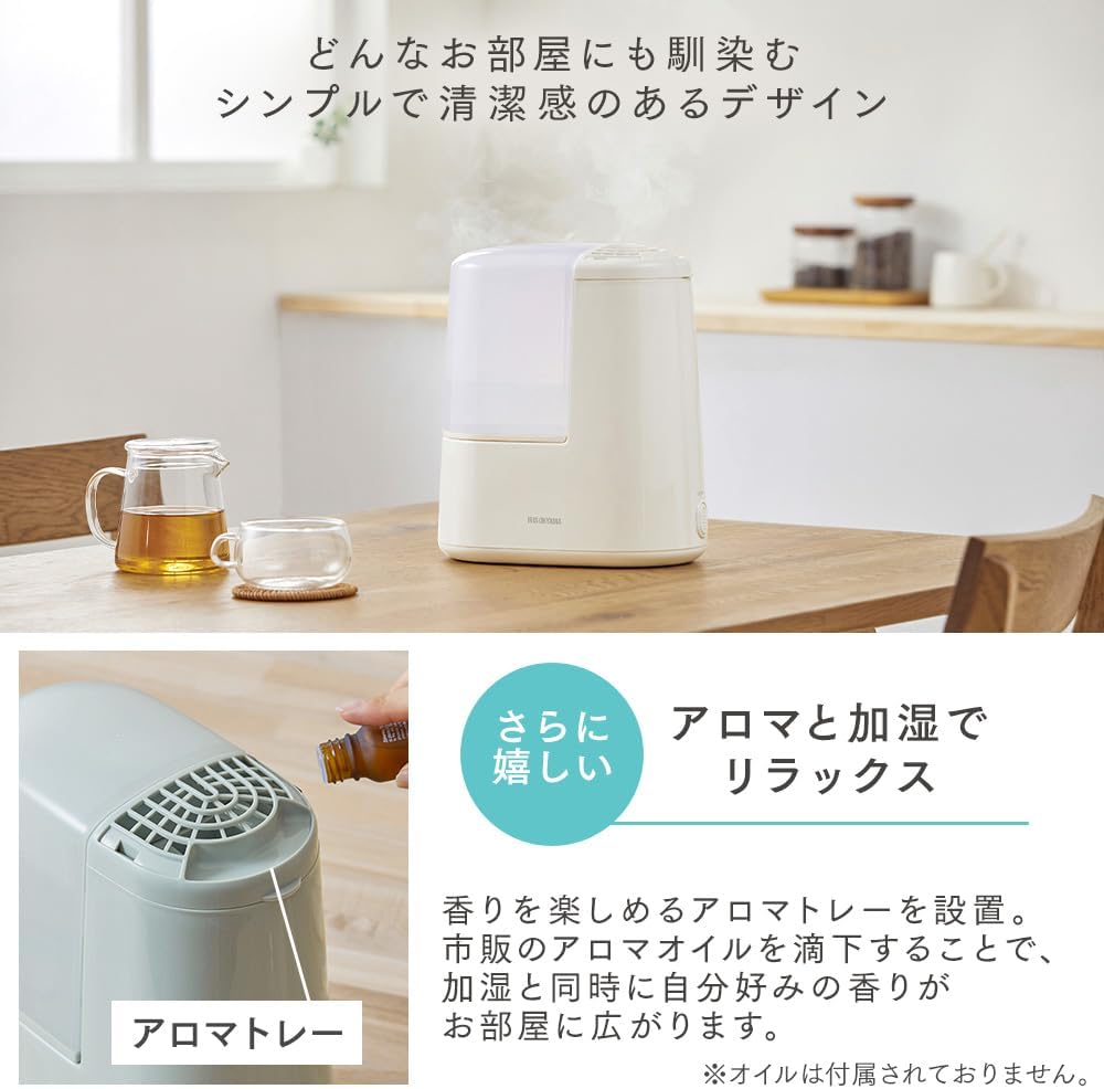 IRIS OHYAMA アイリスオーヤマ 【在庫限り】AHM-H26B-H スチーム