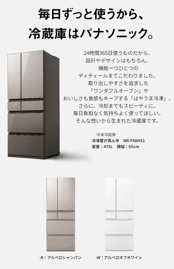 Panasonic パナソニック 【Aエリア限定配送】【標準配送設置無料】NR 