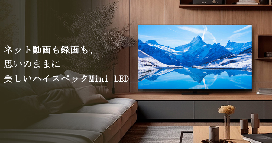 TVS REGZA 【メーカー再調整品】55Z870NR 55V型 4K Mini LED 液晶