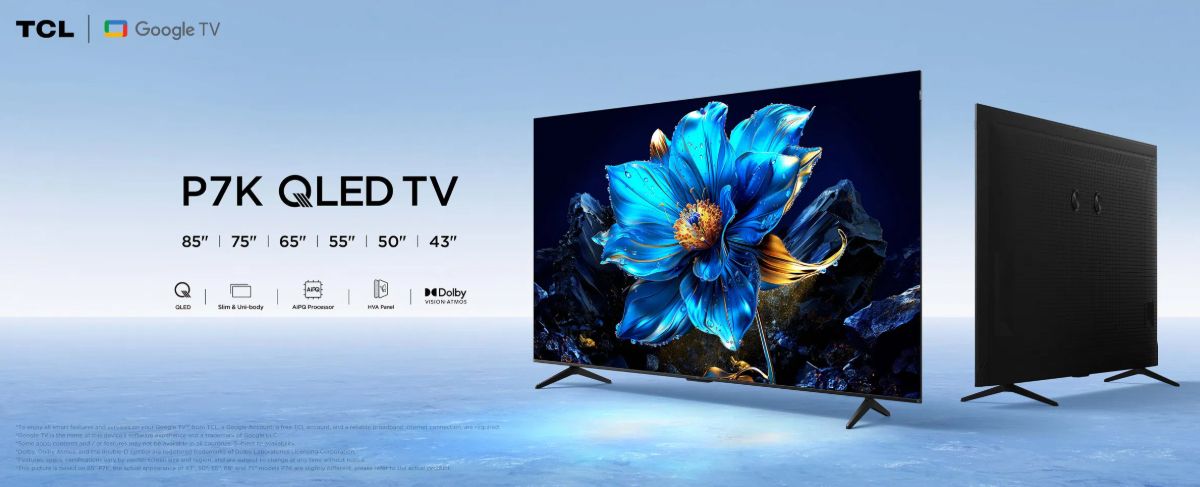 TCL 43P7K 43V型 4K液晶テレビ 量子ドット GoogleTV搭載 P7Kシリーズ 
